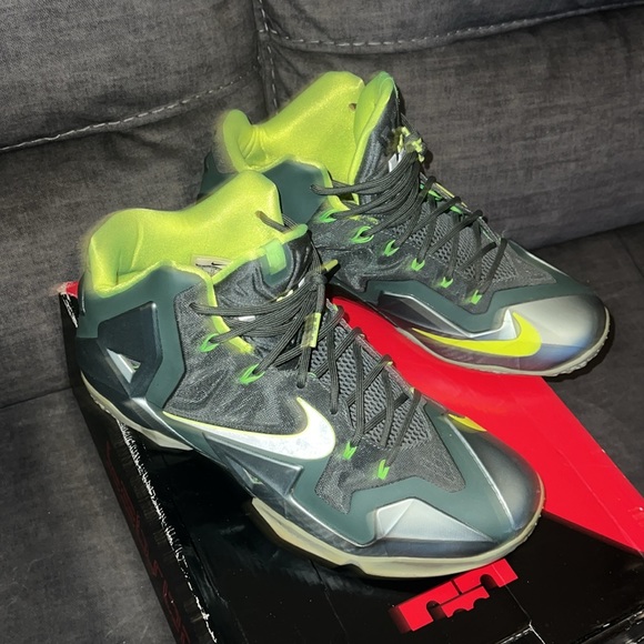 Nike Other - Nike Lebron X1 Mica gre green men’s 13 dunk man